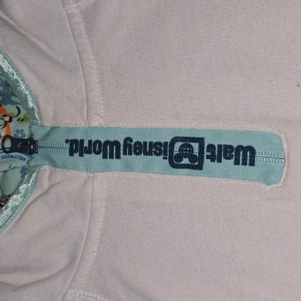 Walt Disney World Disney Parks Minnie Mouse Castle White Hoodie Sweatshirt Small - Picture 9 of 16
